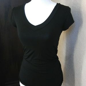 Mossimo V Neck Rayon Short Sleeve Tee